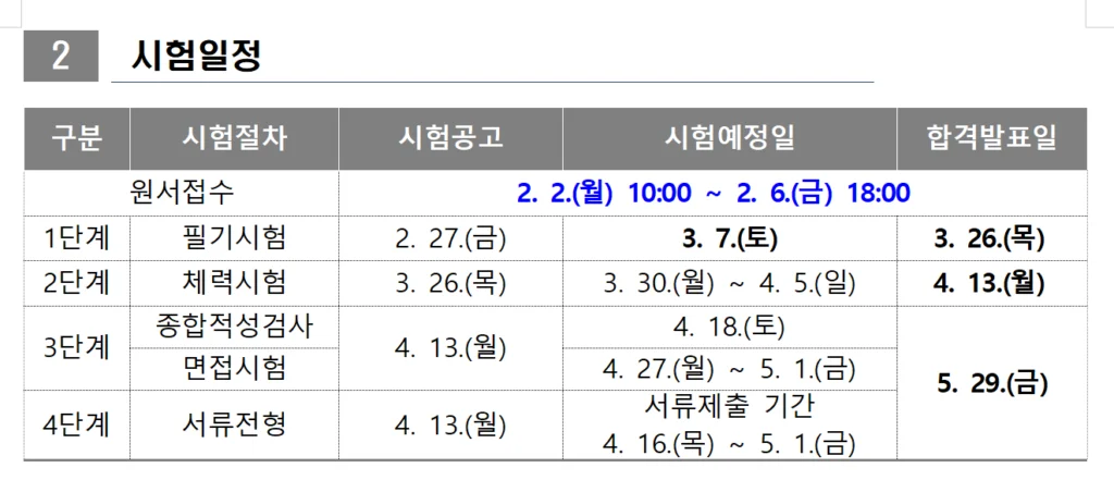 소방공무원시험