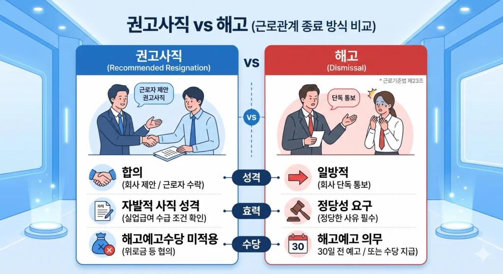 권고사직