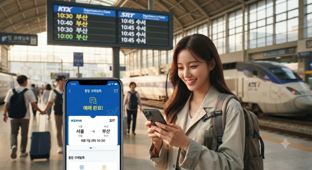 SRT 통합회원 전환