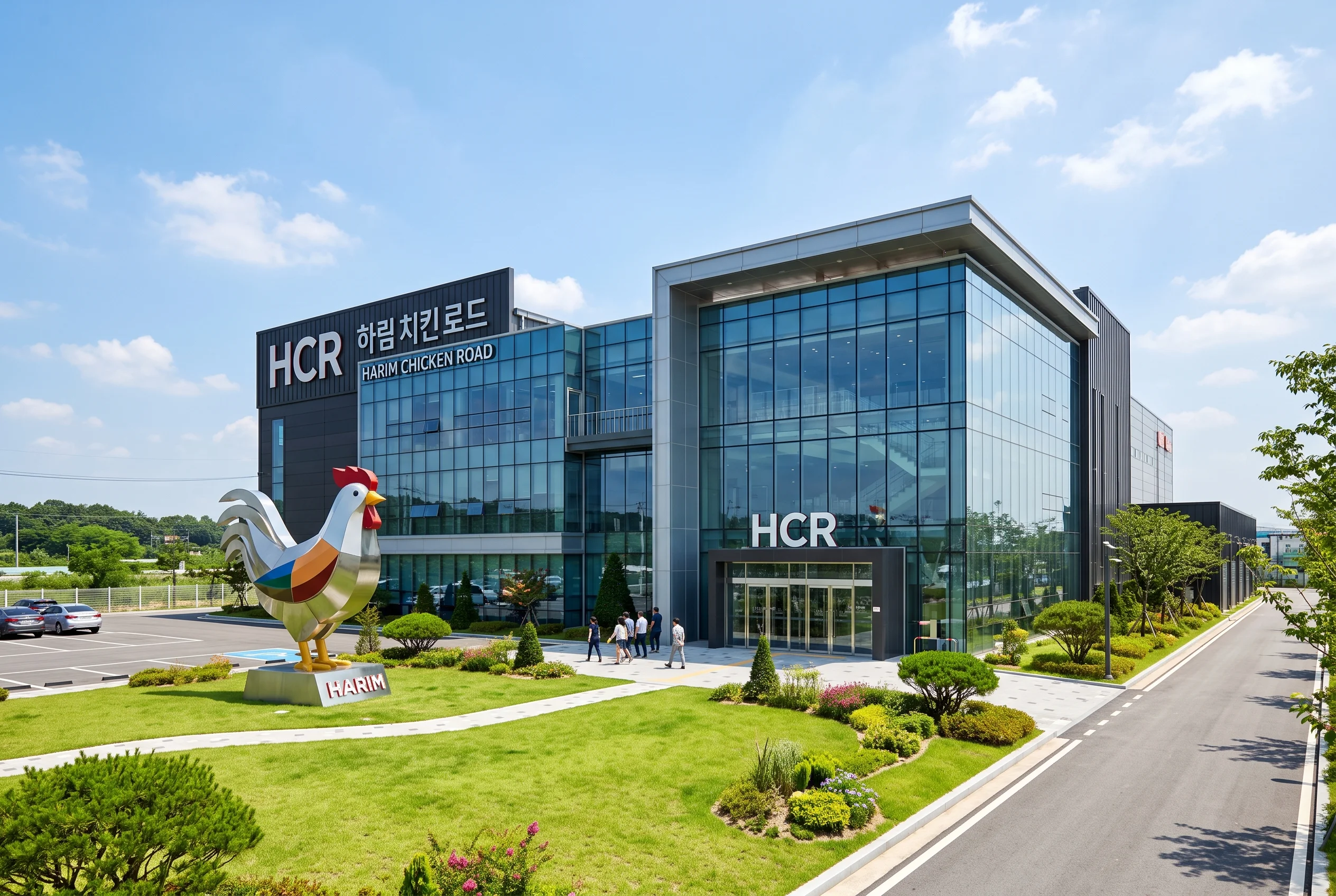 하림 치킨로드 HCR 건물 외관
