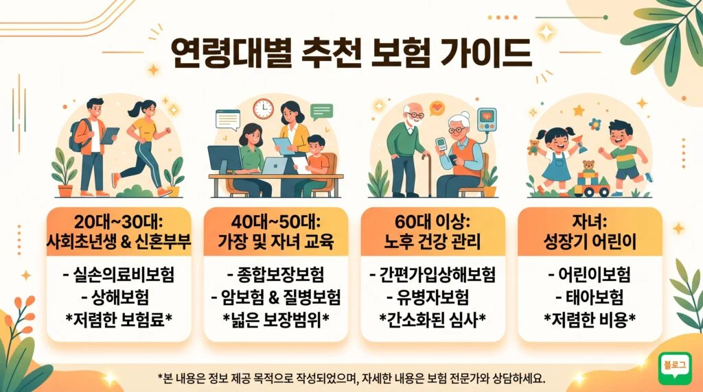 연령별 상해보험 추천 가이드
