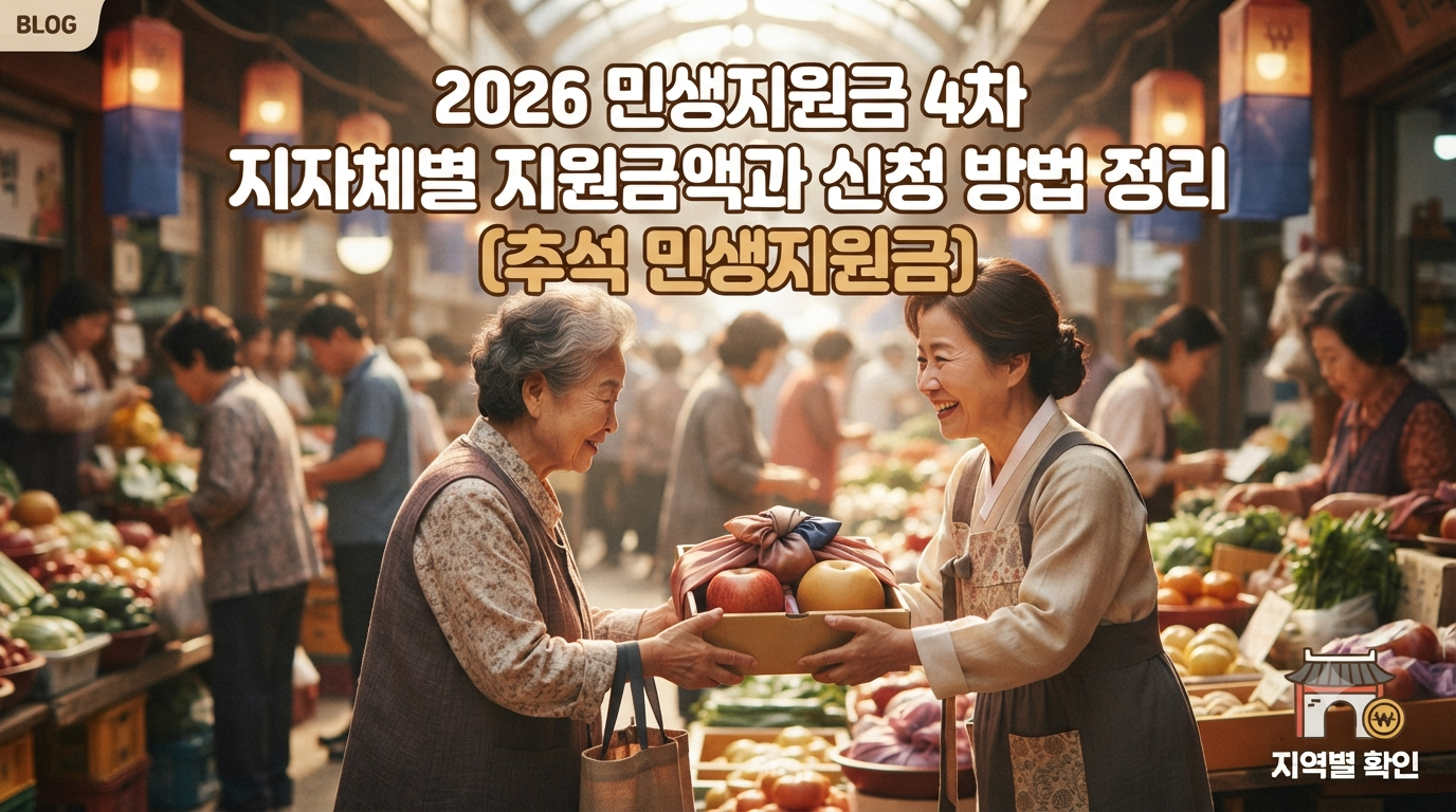 4차 민생지원금