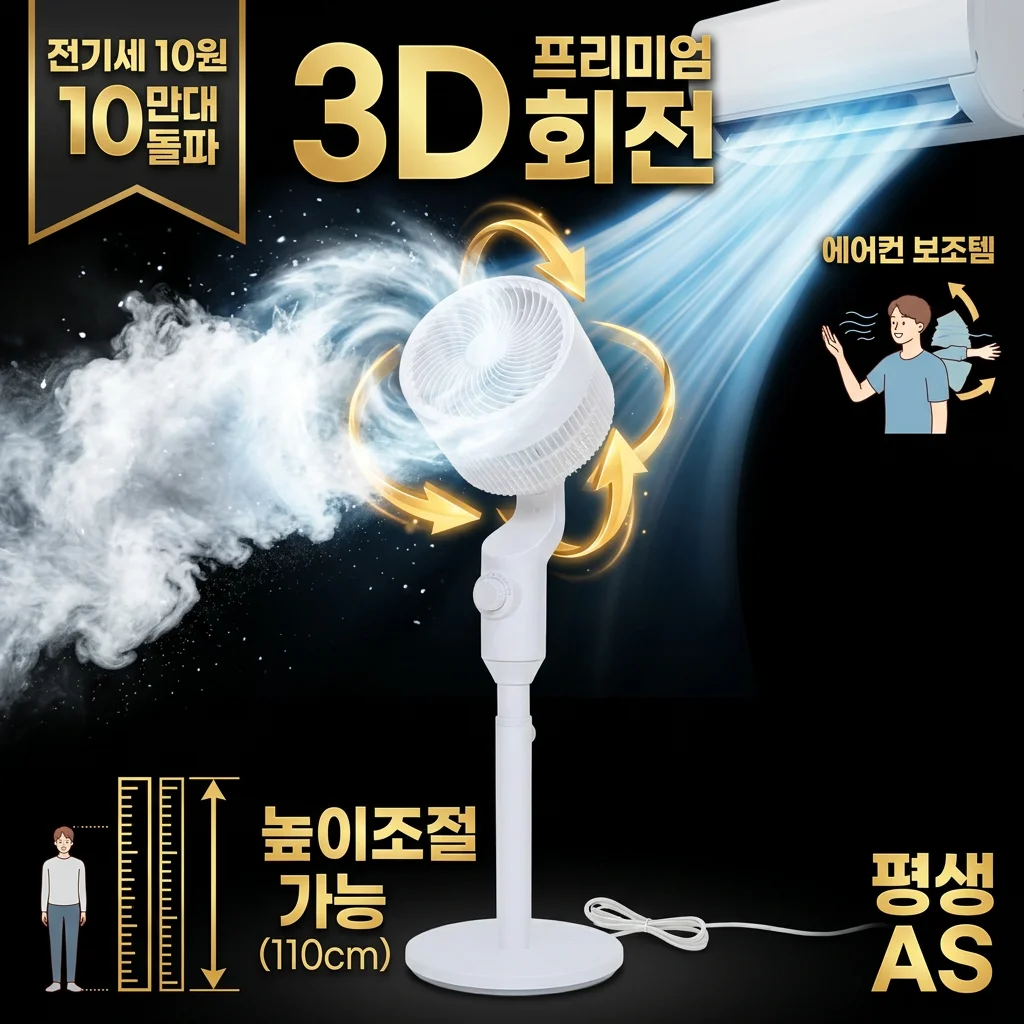 여름 전기요금 절약 서큘레이터
