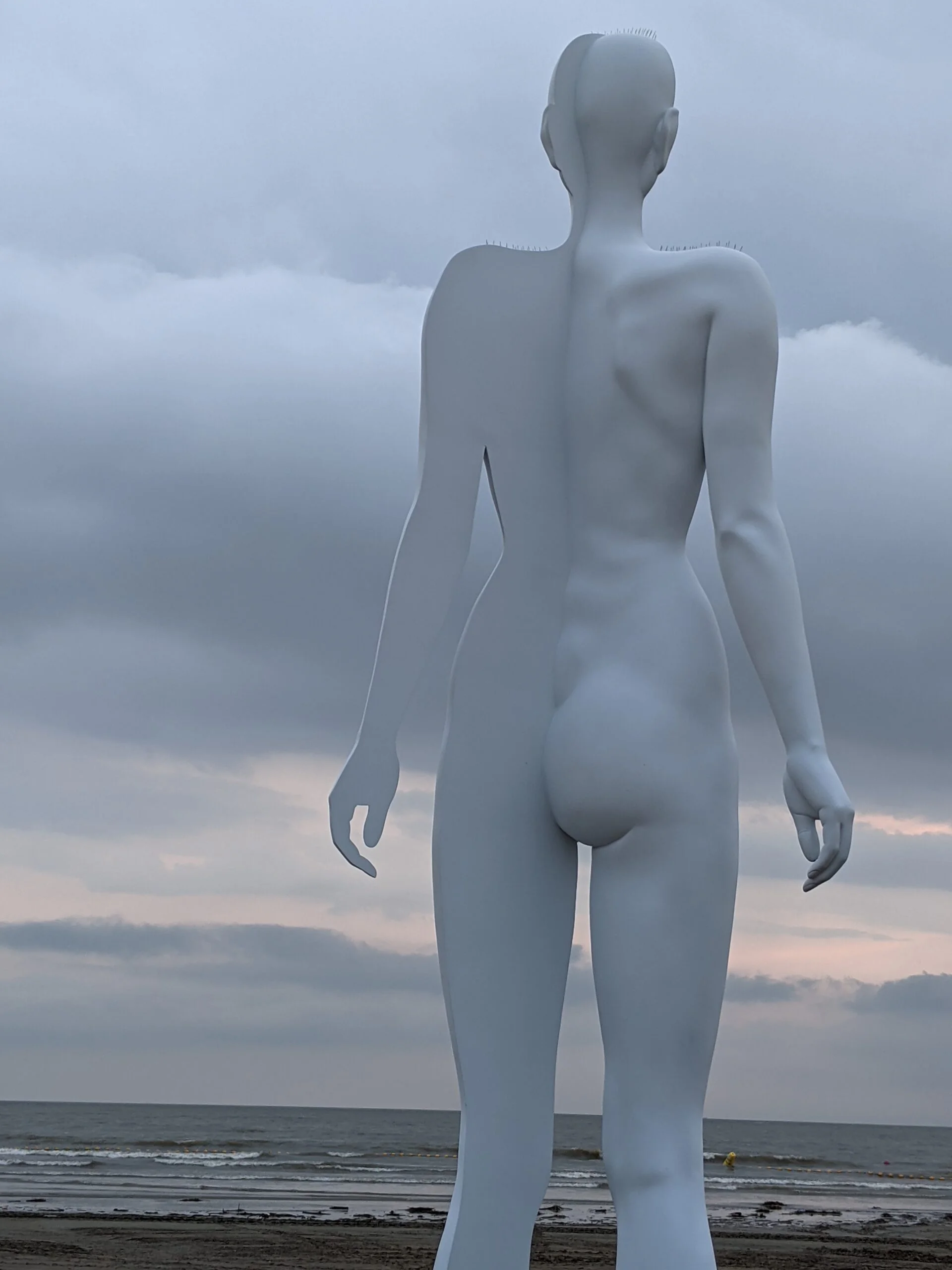 다대포 해변 풍경