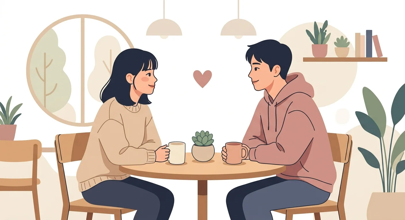좋아하는 사람을 바라보는 눈빛과 시선