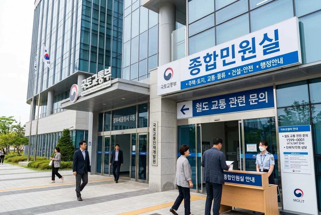 철도 교통 문의 행정 안내