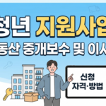 청년 부동산 중개보수